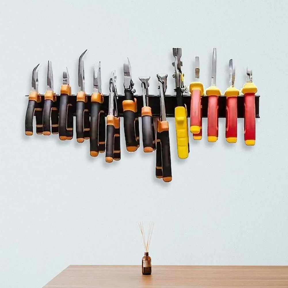 

Screwdriver Rack Screwdriver Holder Multi-tool Capacity Space-saving Design Heavy Duty Construction Easy Installation