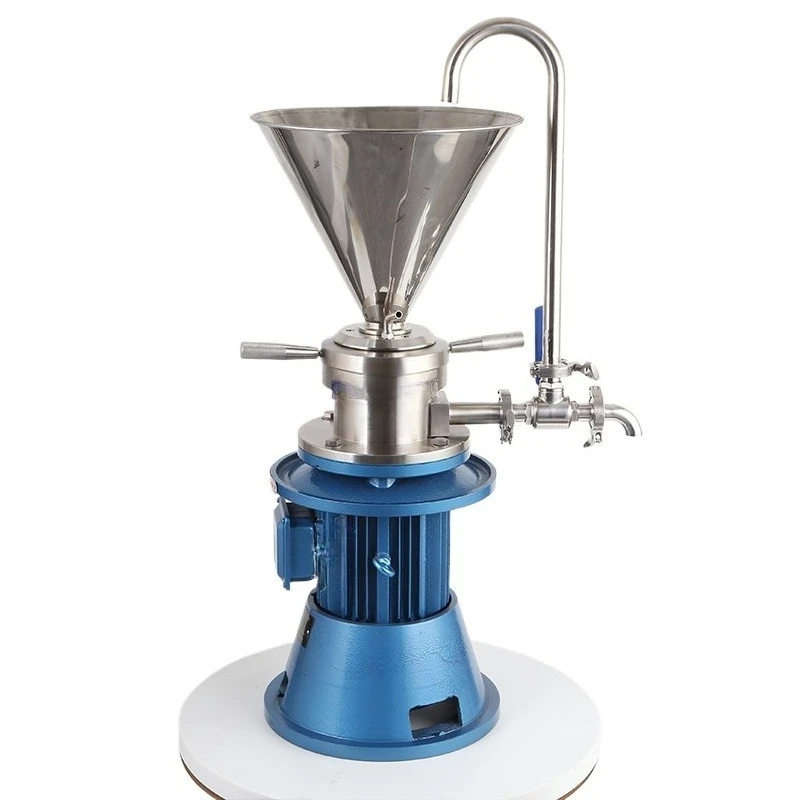 Laboratory Stainless Steel Colloid Mill Factory Grinder Tahini Butter Peanut Butter Mill Adhesive Mill