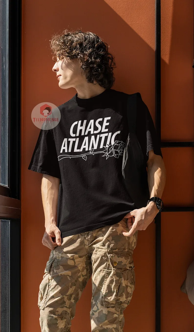 Chase Atlantic Unisex T-Shirt - Indie Music Band Graphic Tee - Nostalgia Album - Printed Music Merch For Gift