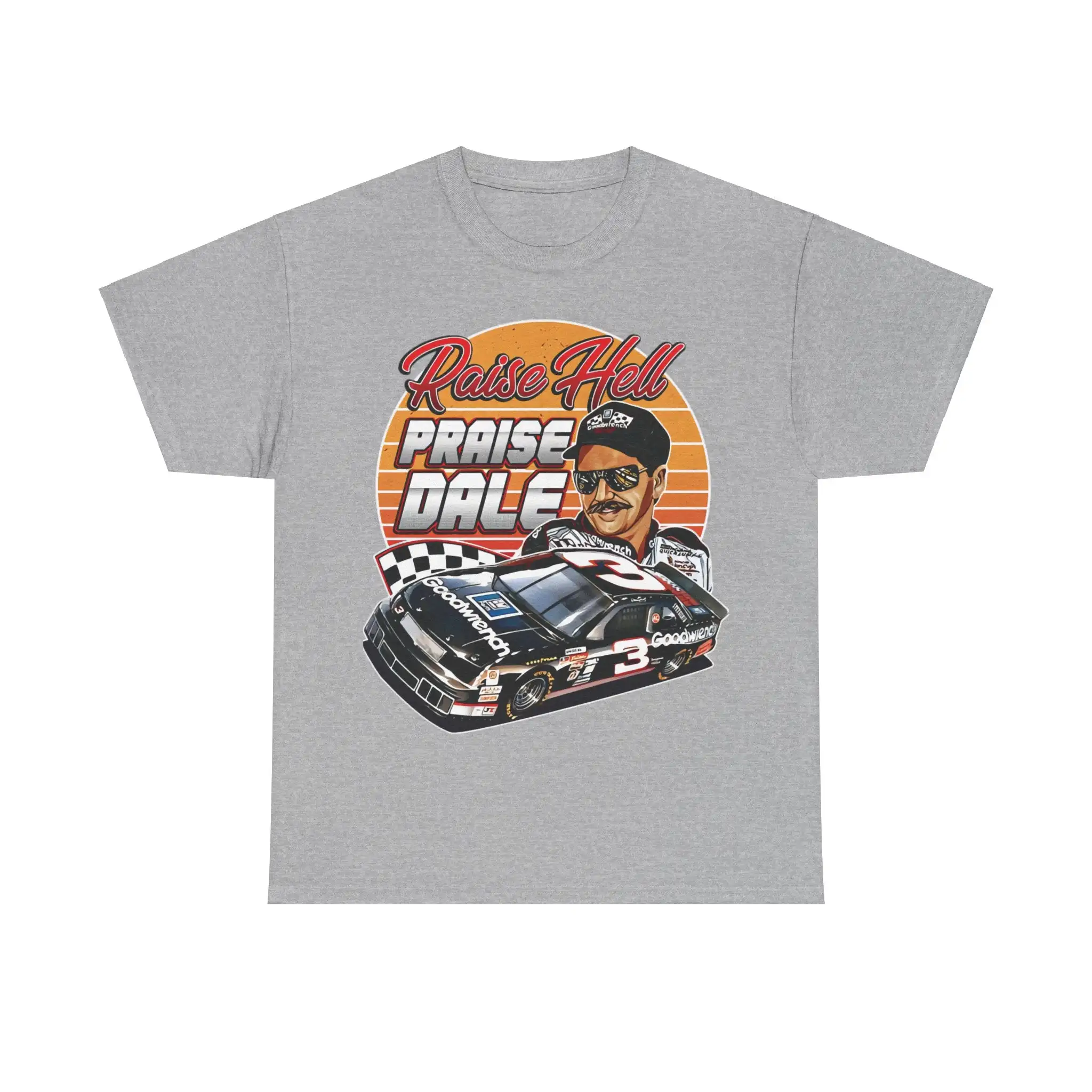 T-shirt de course à carreaux Dale Earnhardt Praise, sensation