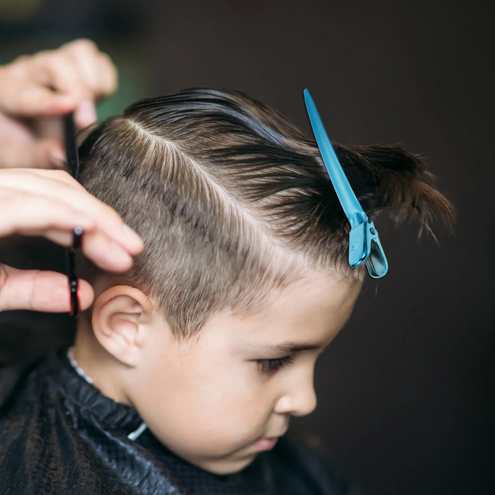 

12Pcs Hairdressing Duckbill Clips Professional Hair Styling Tool Non-Damaging Sectioning Clips for Hair Cutting Face Washing