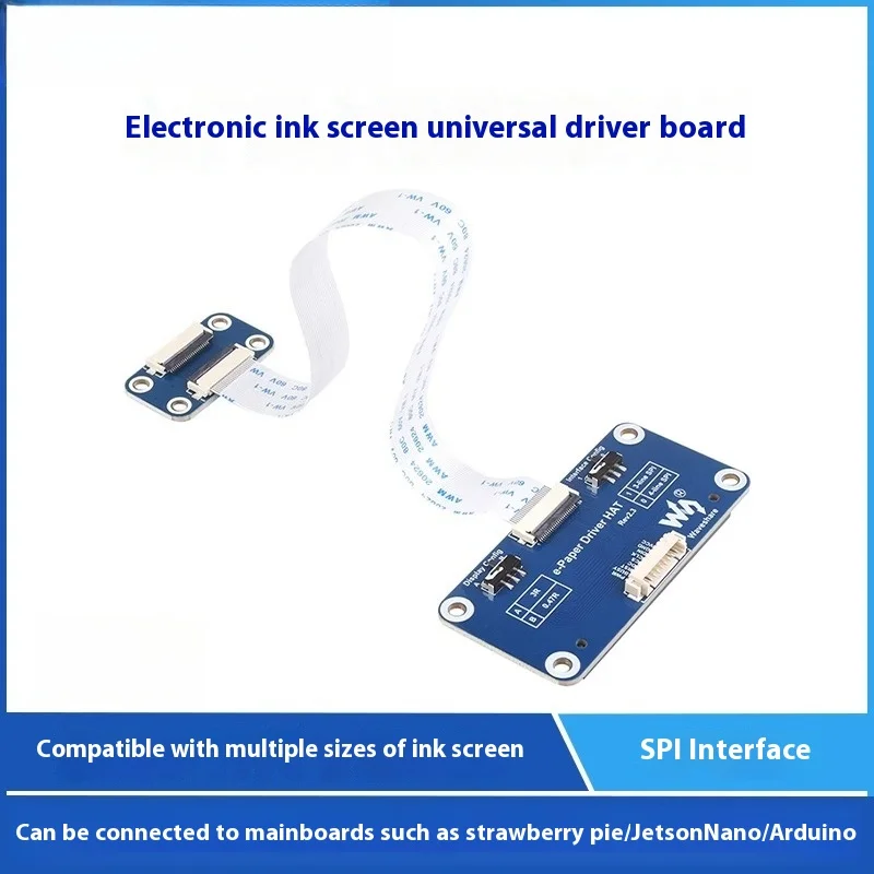 e-Paper Driver HAT e-Paper Screen Driver Board Compatible with Arduino Raspberry Pi 4/3B+