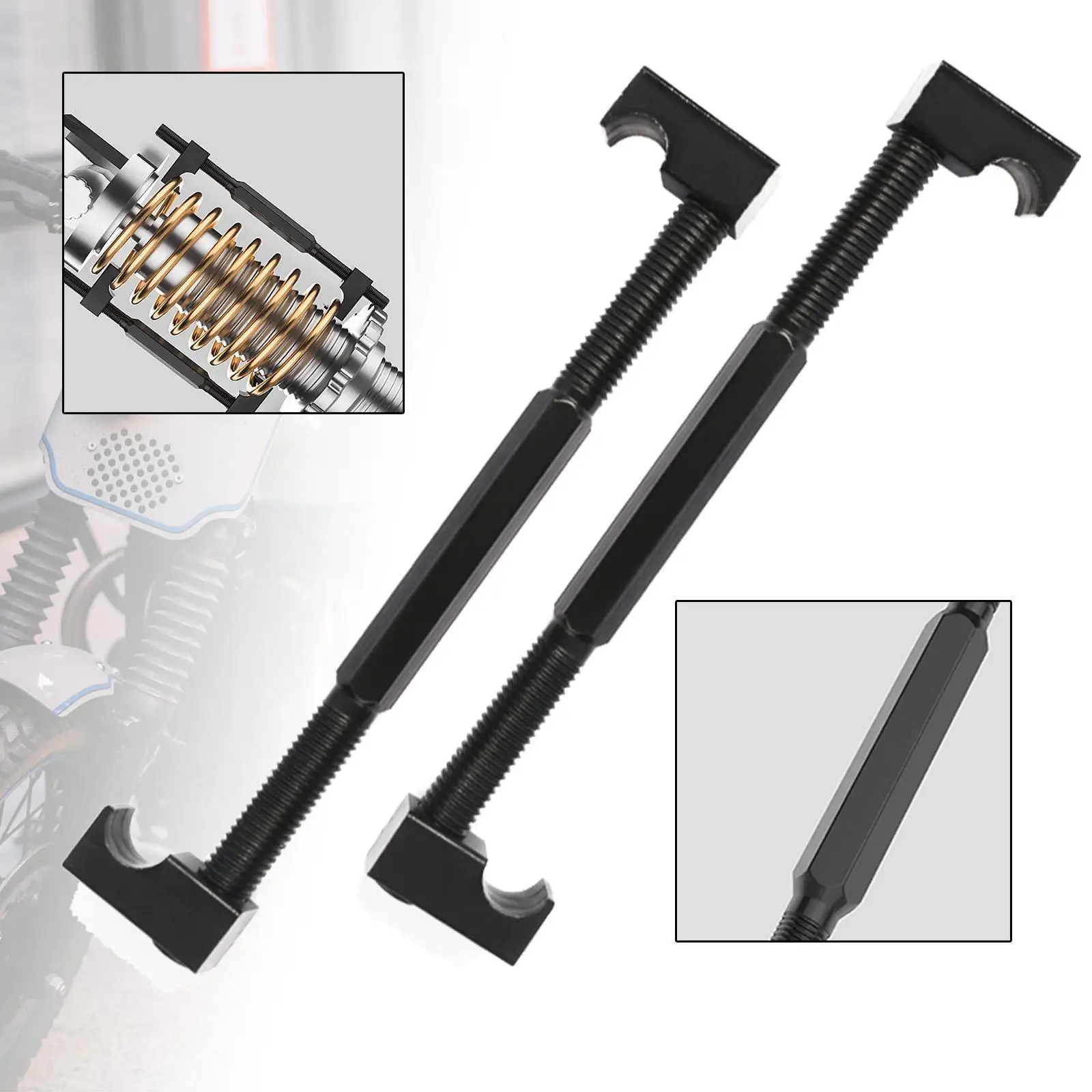 

2x Auto Car Coil Strut Spring Compressor Tool Heavy Duty Coil Strut Spring for