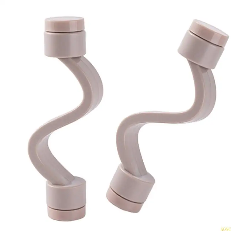 A0NC Washing Machine Door Catch 2 Pack comodo magnetico Magnetico facile da pulire in forma vari marchi adatti per l'uso e