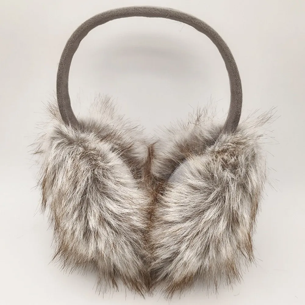 Fashion Windproof Ear Muffs Foldable Korean Style Ear Protectors Warm Lining Anti-Freezing Ear Warmers for Women