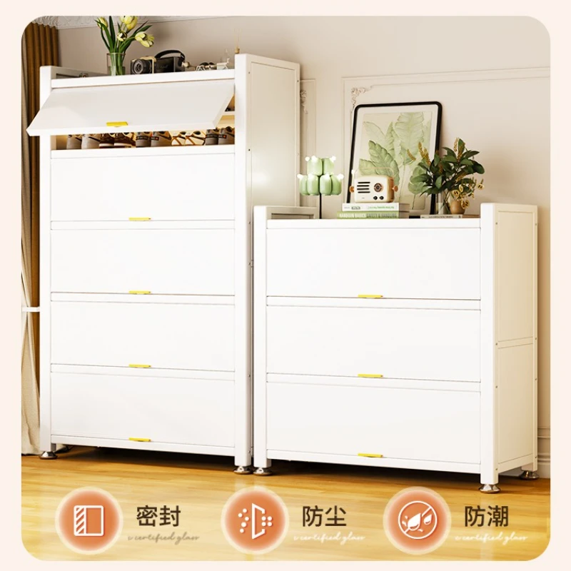 خزانة أحذية، تخزين مقاوم للغبار، خزانة تخزين منزلية داخلية مدمجة على الحائط