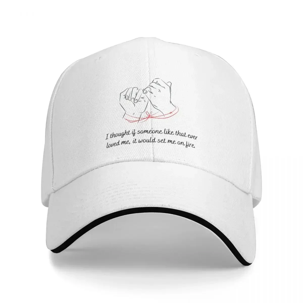 Red White And Royal Blue Baseball Caps Fashion Love Hand Lgbt Movie Sandwich Caps Unisex Style Polyester Dad Hat Sport