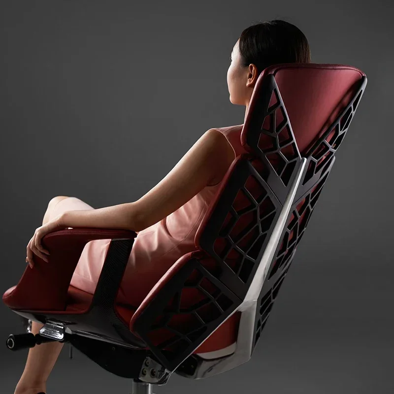 TAO High-end boss chair office chair, reclining computer chair household light luxury office chair