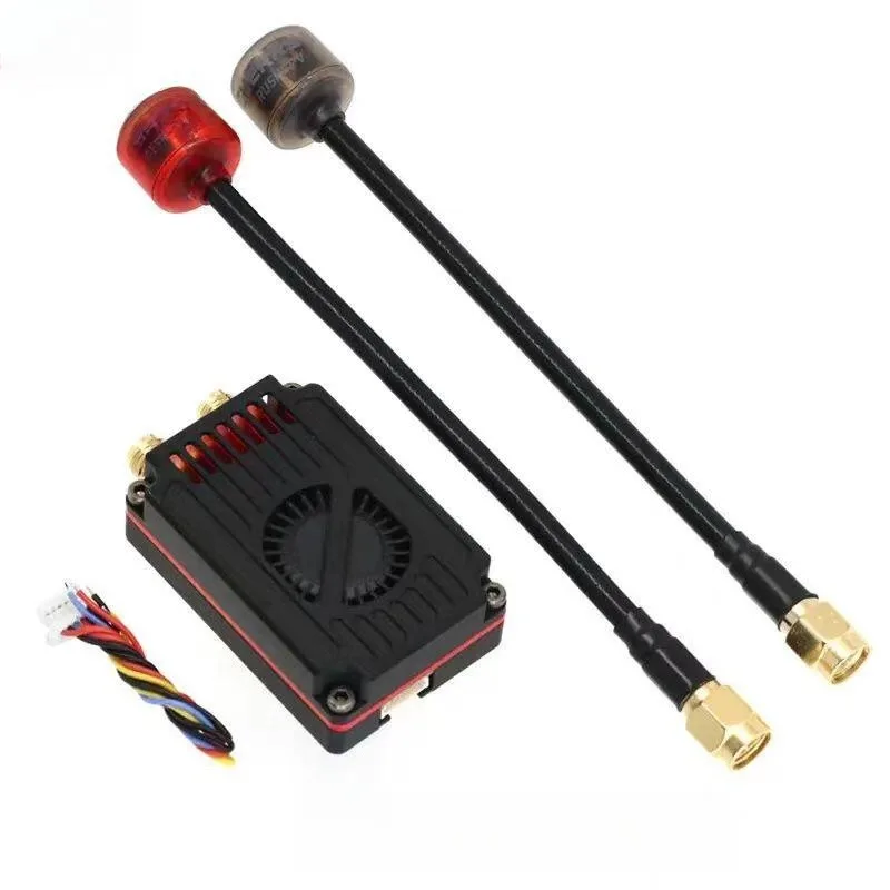 

Комплект для передачи изображения FPV 5.8G/4.9G 2.5W с двойной частотой, высокомощный FPV-передатчик