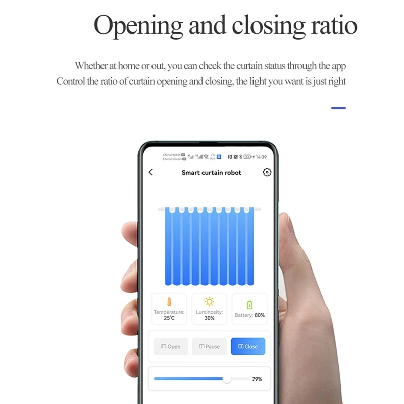 Cortinas Wifi inteligentes TUYA duales, Robot, barra romana, pistas de riel T/U, abridor de cortinas automático 3 en 1, Control remoto