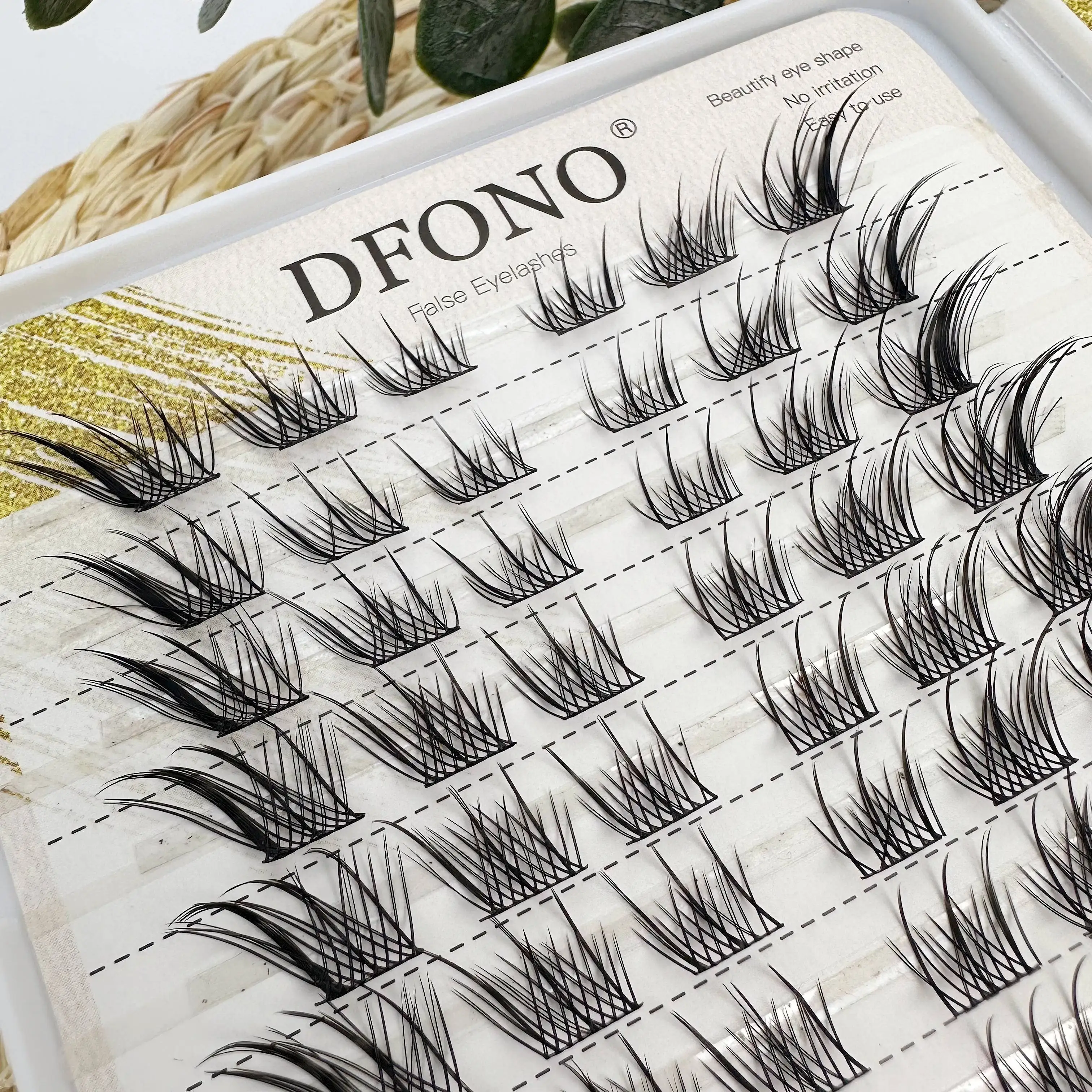 288 Stück gemischte künstliche Wimpern, natürliches Aussehen, superweich und leicht, inklusive Su Dai Ji, Cani, Bubble Spirit, Nine-Tailed Rabbit – Detail 2