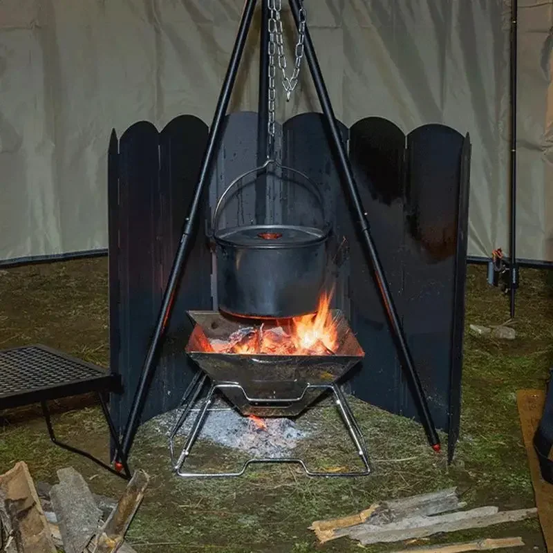 

zz Pare-brise изысканный станок для кемпинга и пленэра, подвесная кухня для кемпинга, парезно-штормоз для кемпинга,