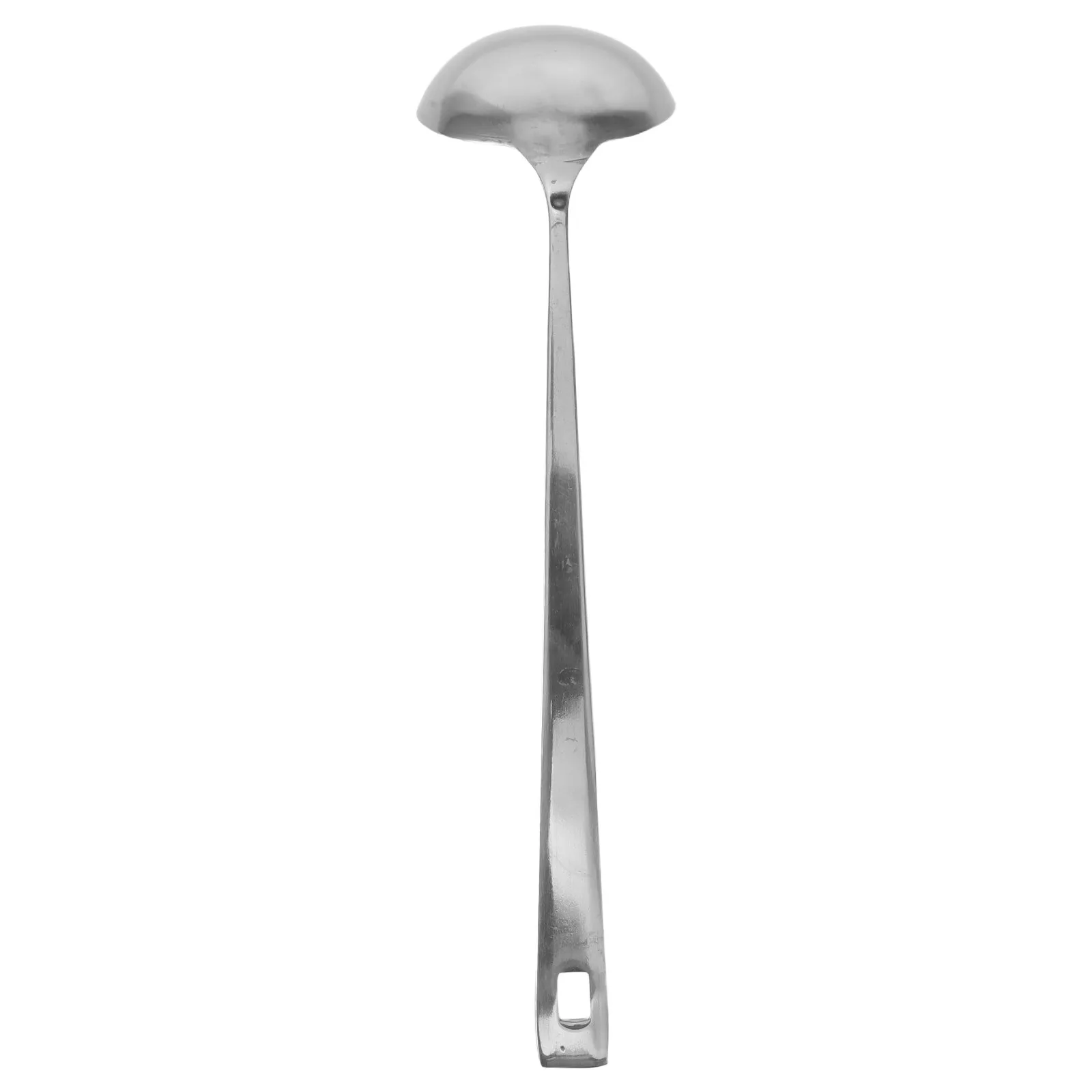 1Pack Stainless Steel Flat Bottom Ladle 18 10 Thick Heavy Sauce Soup Gravy Serving Dishwasher Safe Soup Ladle Sauce Spoon