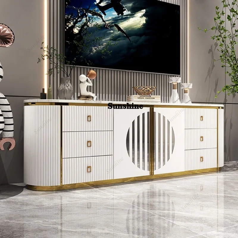 

No Foot Simple Tv Cabinet Decoration Classic Designer Modern Tv Stands Living Room Nordic 200Cm Mueble Televisor Furniture Home