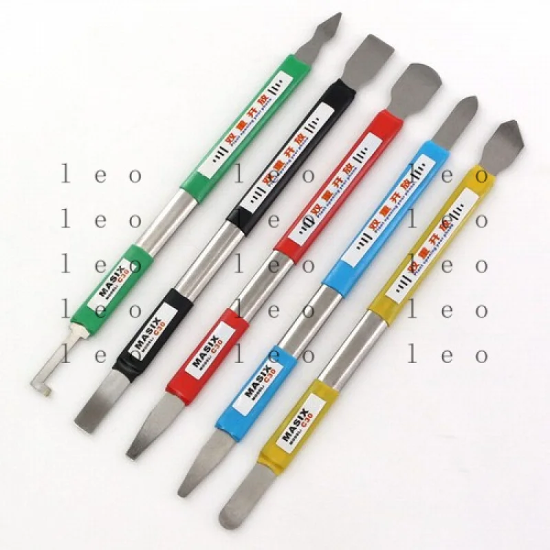GG  Metal Crowbar Prying Opening Repair Tool Mobile Phone Dual Heads Spudger Set