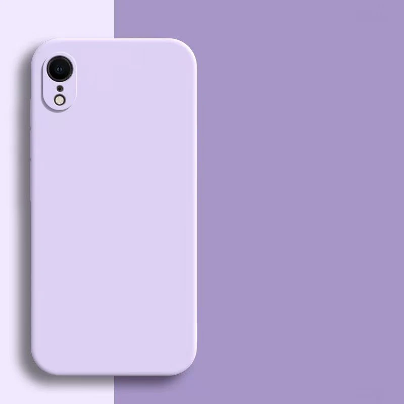 Luxus Quadratische Flüssigkeit Silikon Fall Für iPhone XR Fall Für iPhone XS Max Abdeckung iphone X R XS Max Kamera Schutzhülle Telefon Abdeckung
