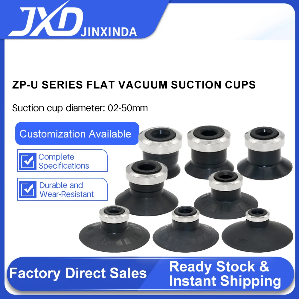 

JXD Pneumatic Vacuum Sucker ESD ZP-ZP10/13/16/20/25/32/40/50CN/CS Mini Vacuum Suction Cup