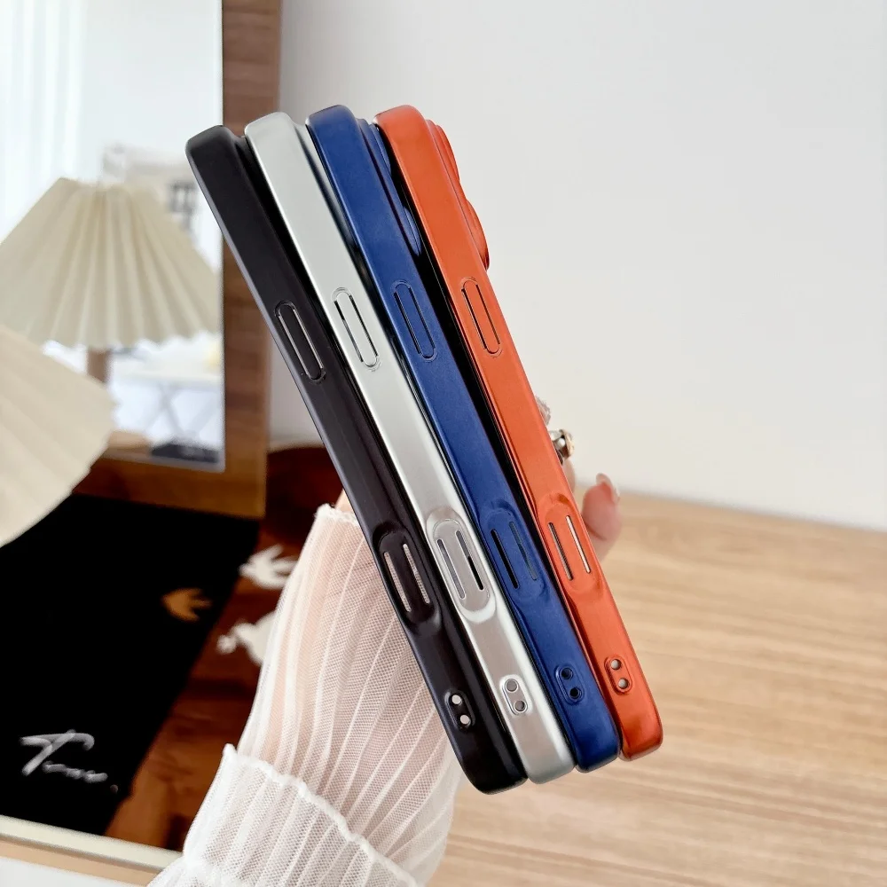 Chapeamento com botão de controle da câmera magnético magsafe caso para iphone 17 pro max macio tpu fosco translúcido capa 17promax