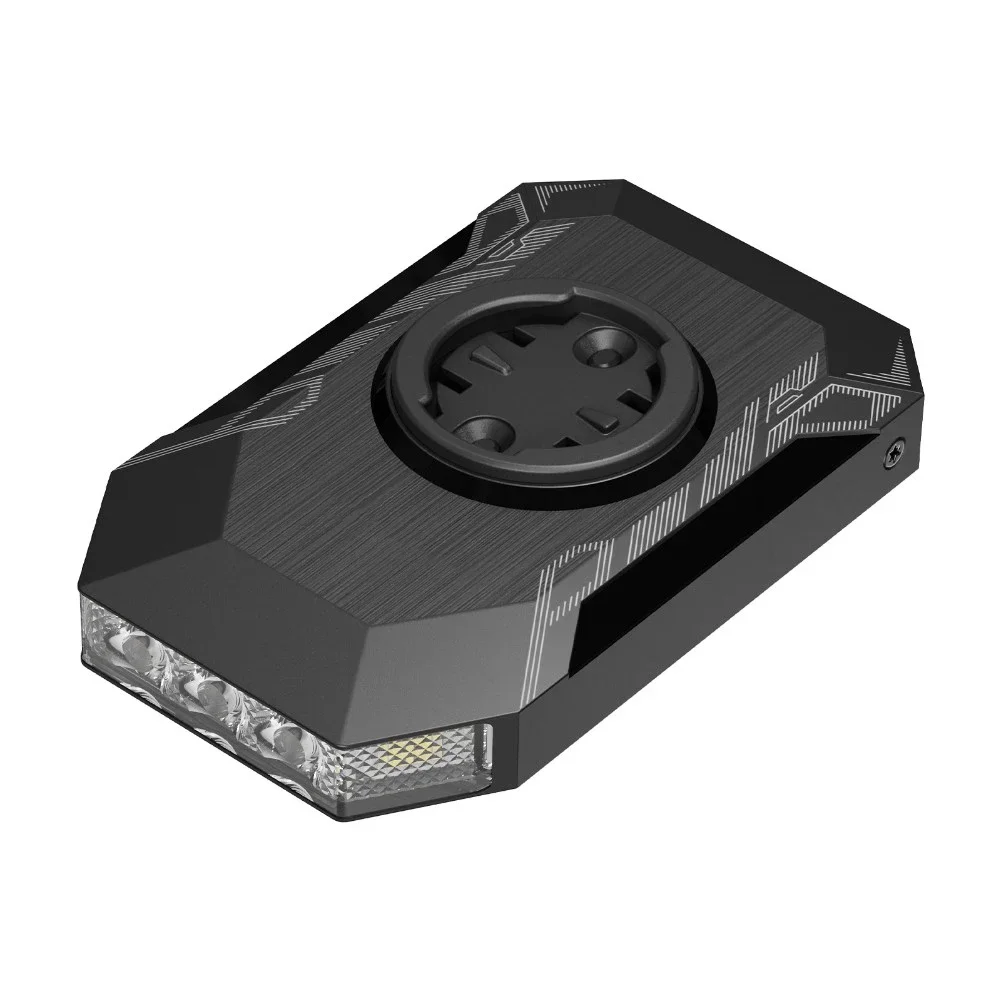 AliExpress 350 Lumen Bike Headlight with 4000mAh Battery and IPX4 Waterproof Design 5V 2A Charger Cable and Bike Computer Mount