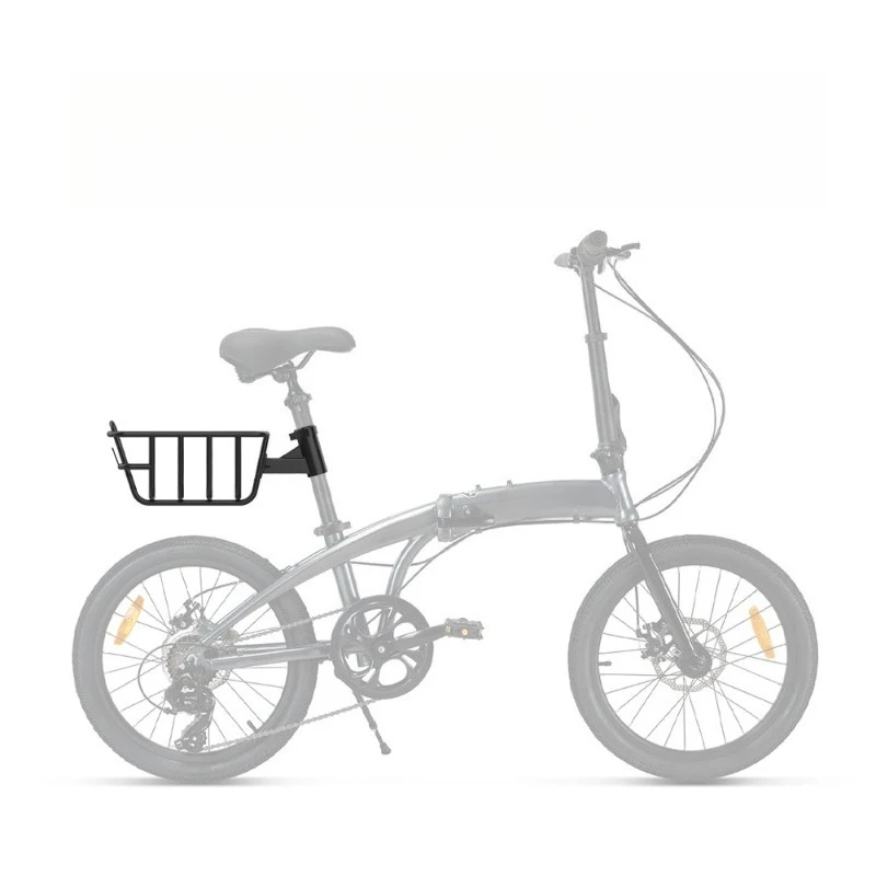 

Bicycle universal quick dismantling rear basket folding electric vehicle rear metal basket mountain bike basket