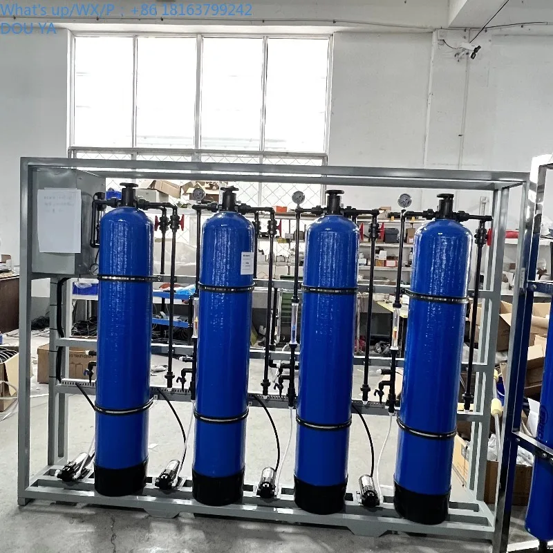 

Industrial Automatic Water Softener Equipment with Air Conditioning PLC Core Components 220V Pump Water Storage Features Boiler