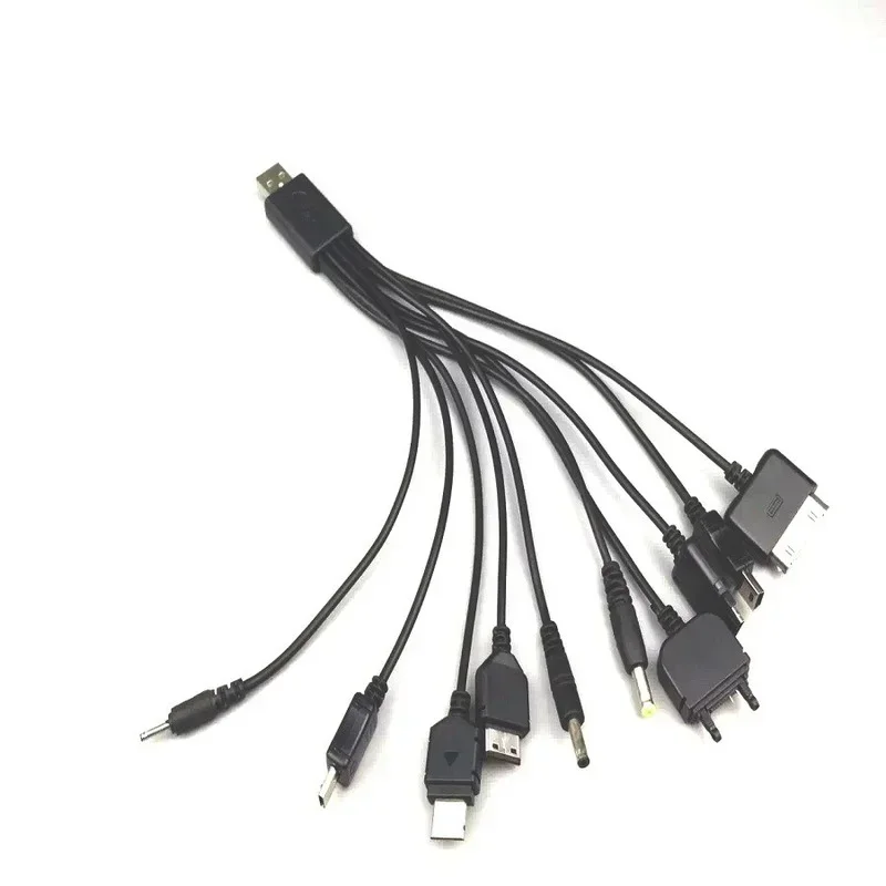 Универсальный многоконтактный 10 в 1, многофункциональный USB-кабель для передачи данных, USB-адаптер, шнур для передачи данных, зарядное устройство
