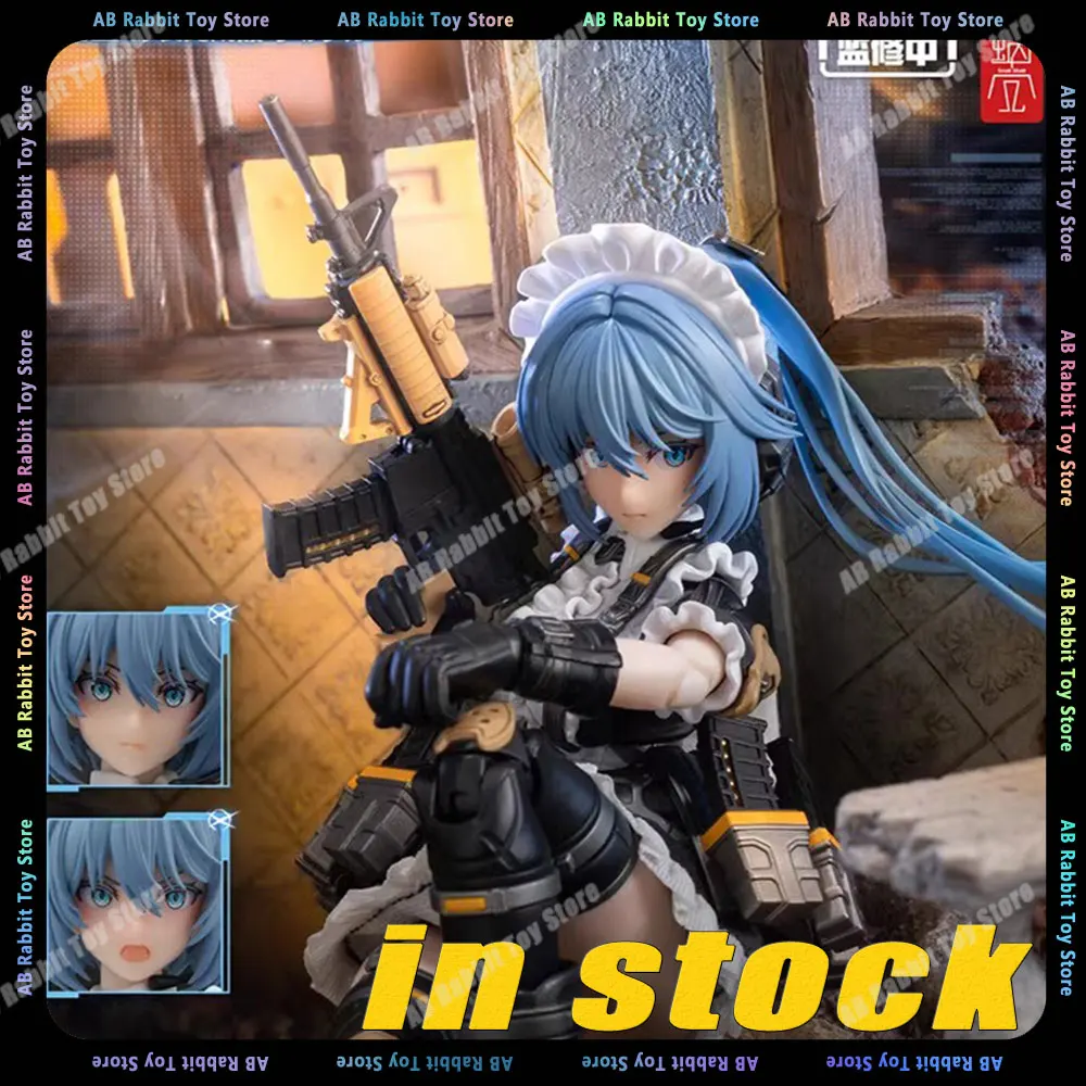 

【In Stock】Original Snail Shell 1/12 Tokiwa Kazune Ra-02 Mobile Suit Girl Tactical Maid Ra02 Action Figure Collect Kids Toy Gift