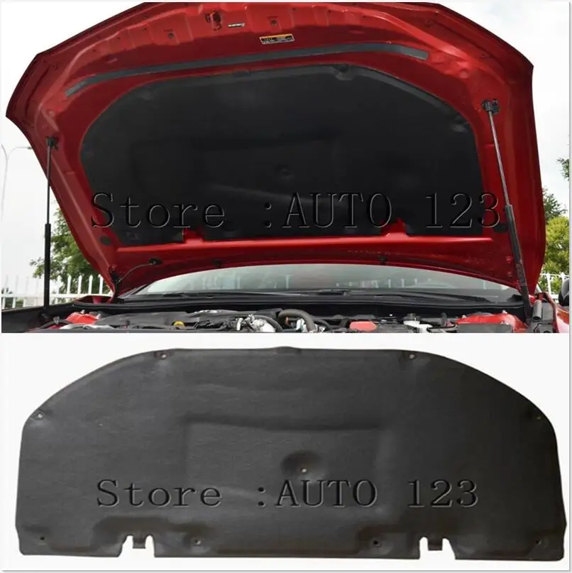 2018 2019 2020 2021 2022 For Toyota Camry  Heat Sound Insulation Cotton Front Hood Engine Firewall Mat Pad Cover Noise Deadener