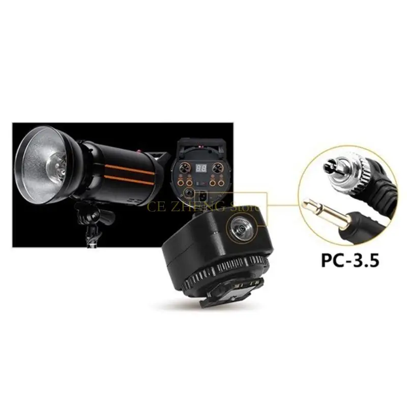 E56B وميض الأحذية الساخنة TF335 وميض محول مزامنة الحذاء الساخن لـ A7S A7SII A7R A7RII A7II NEX6 RX1 RX1R RX10I00II HX50