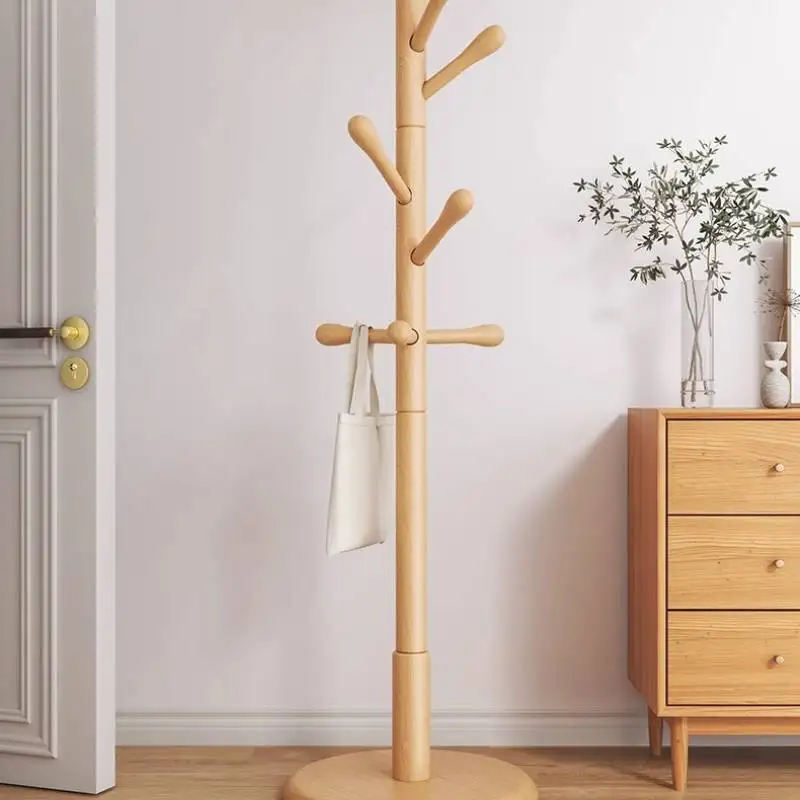 رف ملابس موفر للمساحة، تصميم مكتبي حديث طويل القامة، رف ملابس لغرفة المعيشة، أثاث خشبي لغرفة النوم والفندق Colgadores De Ropa #5