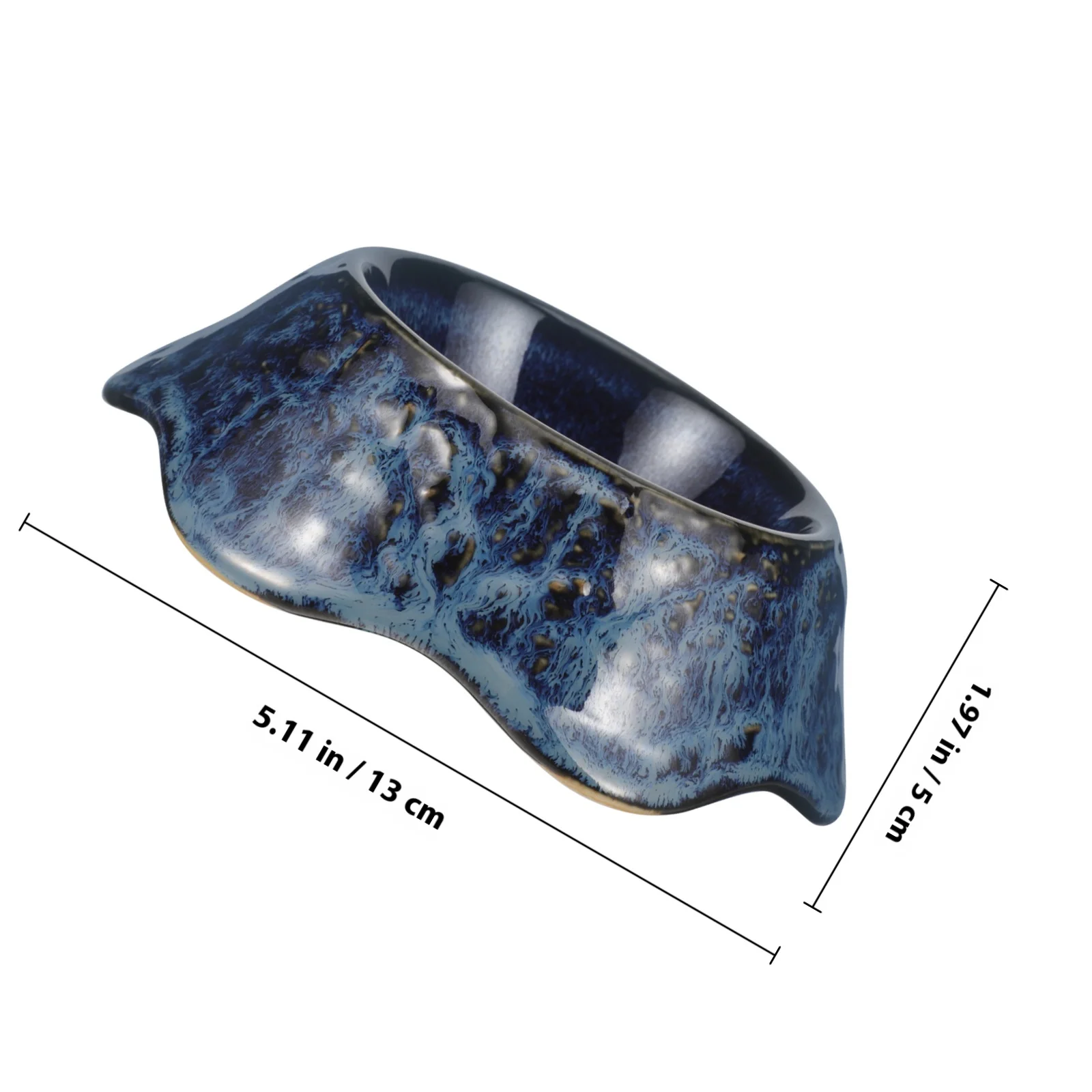 وعاء سلطة كبير من السيراميك قطعة واحدة صب سطح أملس مقاوم للخدش للمنزل مطعم الفاكهة الحلوى تخدم الإبداعية