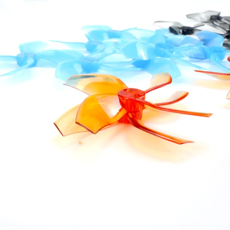 4 Paar 8 Stück GEMFAN D51 2020 2x2x4 2 Zoll 50,3 mm 4-Blatt-PC-Propeller 1,5 mm für RC FPV Racing Freestyle Tinywhoop BETA85X Drohne – Detail 5
