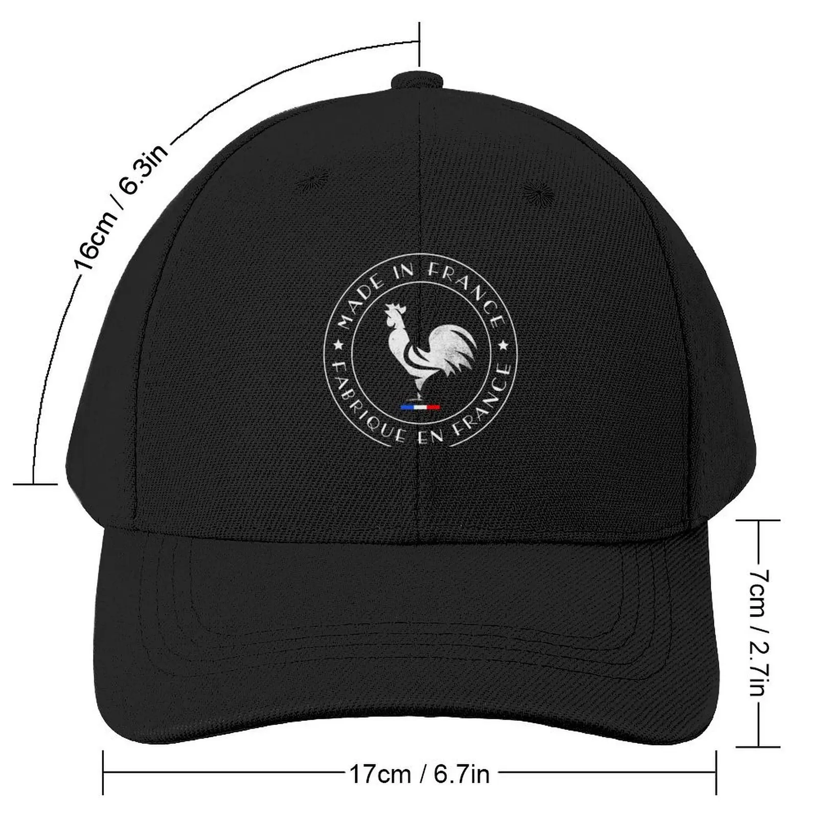 MADE IN FRANCE Gallic Rooster Two Stars Baseball Cap Sun Hat For Children Fishing cap Women Beach Fashion Men's