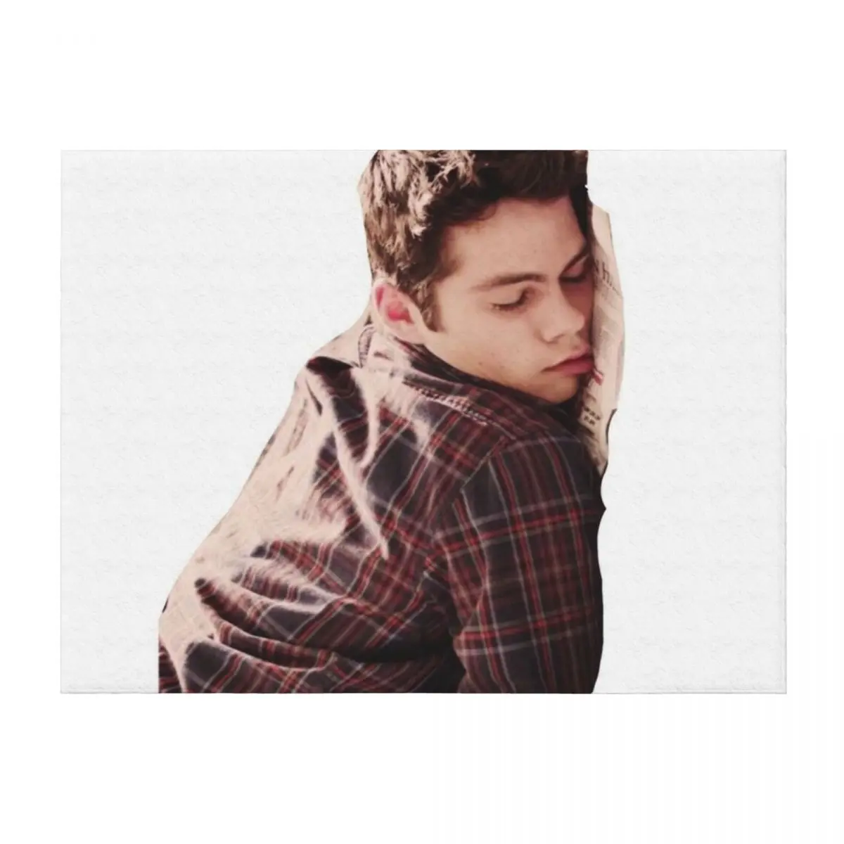 

Cute Dylan O’Brien Napping Throw Blanket Bed cosplay anime Sleeping Bag Blankets For Bed Blankets