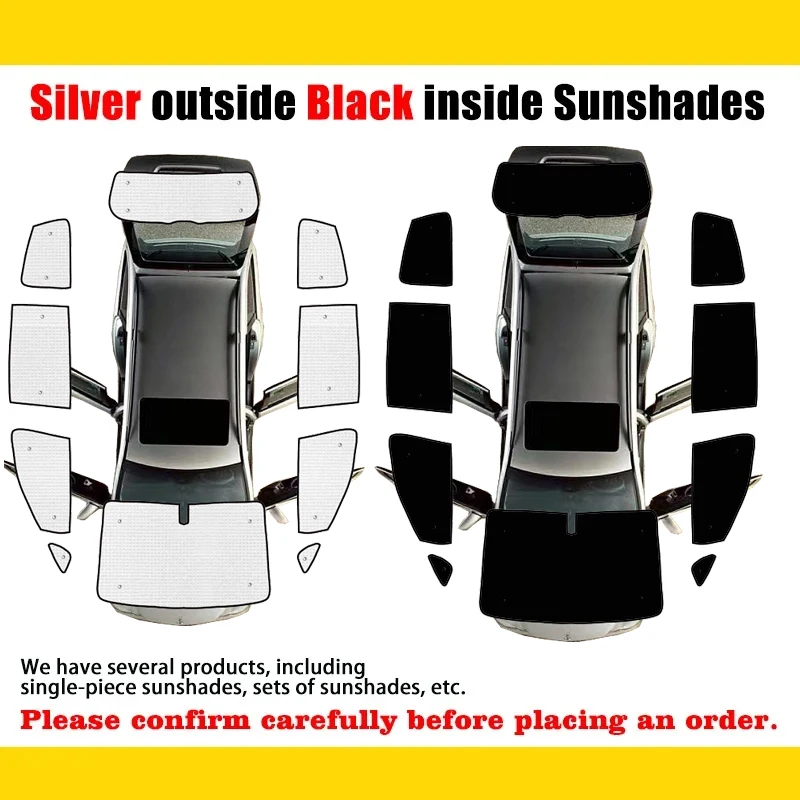 For Volkswagen VW Sharan Accessories 7N SEAT Alhambra 2010~2022 Car Full Covers Window Shading Sun Protector Covers Accessories