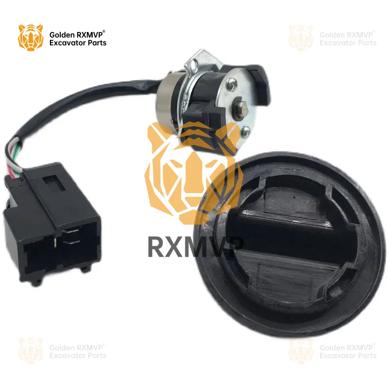 For Komatsu PC200-7 PC200-8 Throttle Rotary Knob 7825-30-1301 22U-06-22380 22U-06-22420 Excavator