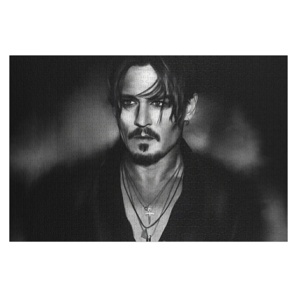 

Деревянный пазл-головоломка Джонни с персонализированным именем, фото и животными, аксессуары для диорамы