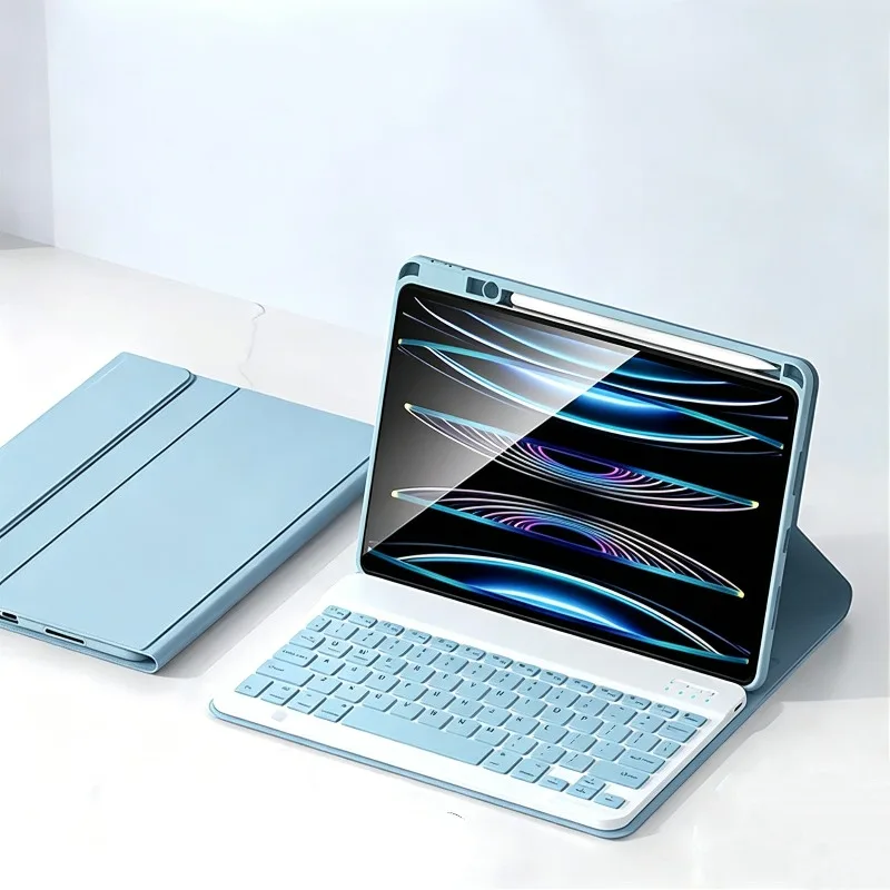 

Keyboard Case for iPad Air 11 inch 2026 M4 Magnetic Keyboard Stand Folio Keyboard Cover For iPad Air 11 2025 2024 M3 M2 Case