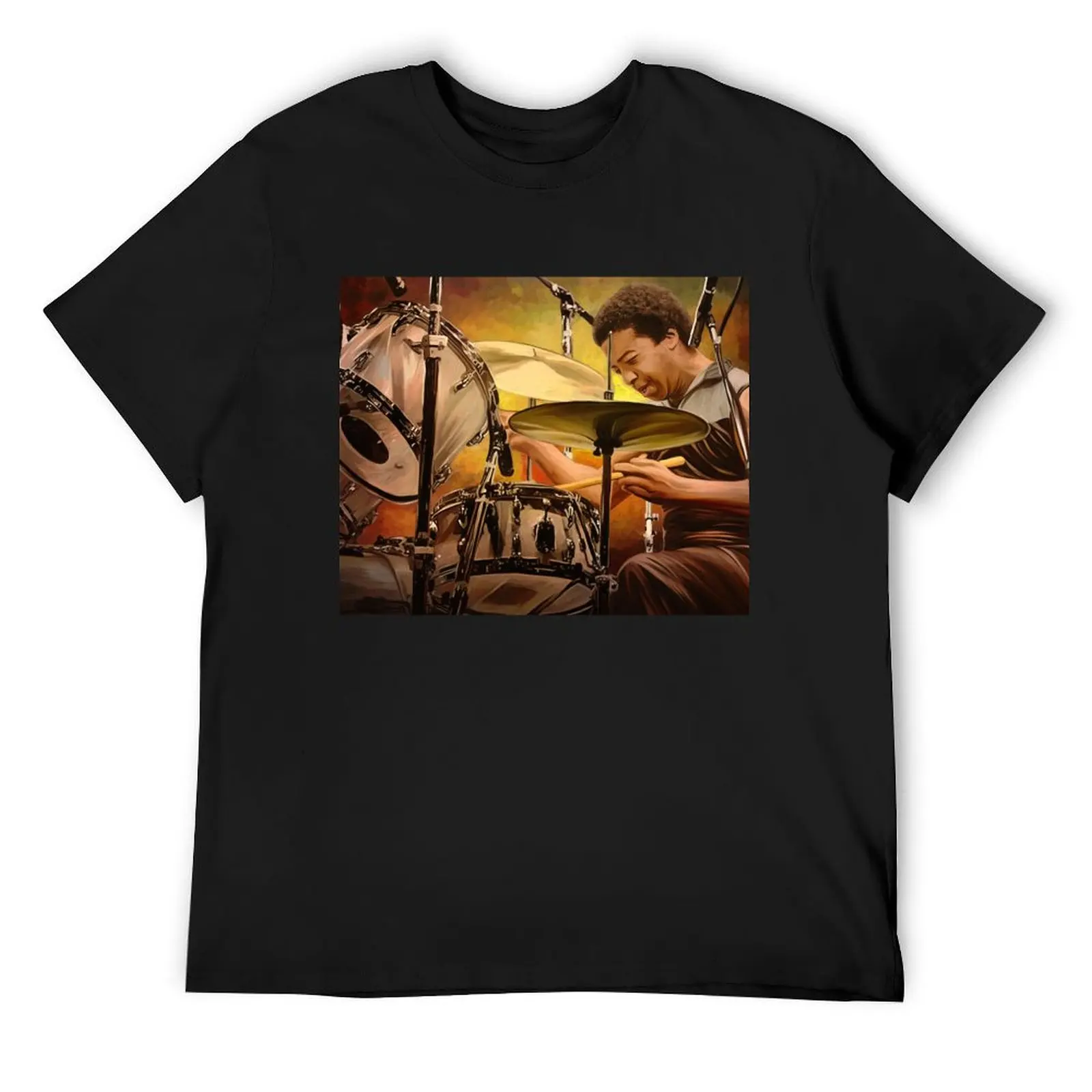 

Honoring Tony Williams: Great Jazz Drummer T-Shirt Short sleeve tee Man t-shirt fashion shirts mens workout shirts