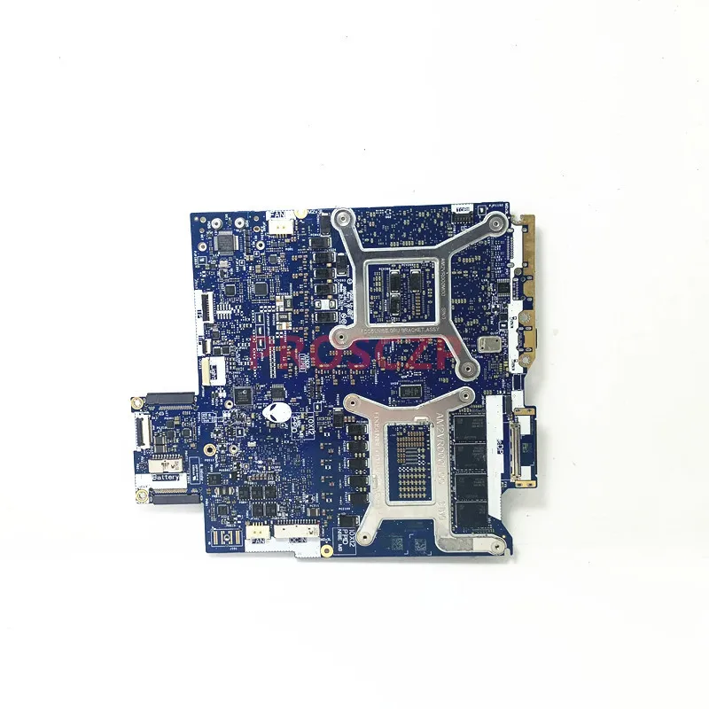 CN-0JKNDC 0JKNDC JKNDC For Dell M17 R3 Laptop Motherboard LA-J521P With SRH8Q I7-10750H CPU N18E-G1-B-KC-A1 RTX2060 100% Tested