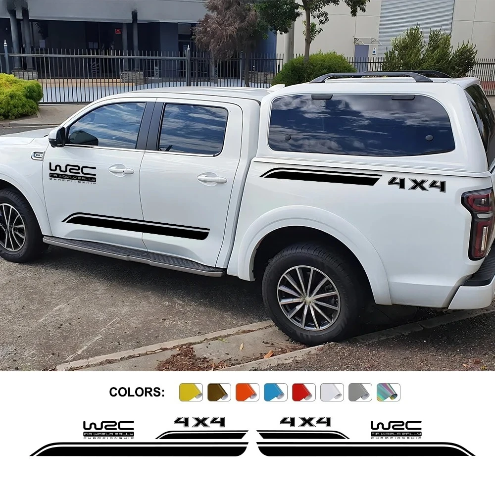 

Наклейки на боковые части кузова для GWM Cannon, Toyota Hilux, Dodge RAM, Isuzu Dmax, Mitsubishi L200, аксессуары для автотюнинга