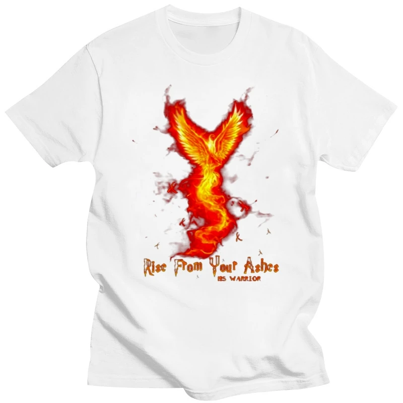 Multiple Sclerosis Rise From Your Ashes G200L Ladies Cotton T-Shirt Xs-3Xl Cool Gift Personality Tee Shirt