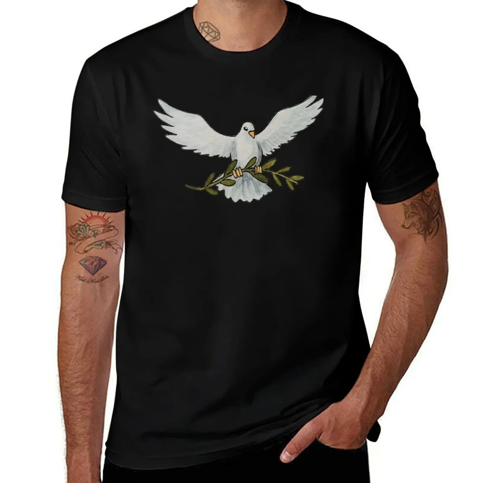 

Dove T-Shirt t shirts for man cotton funny graphic t shirts for man T-Shirt