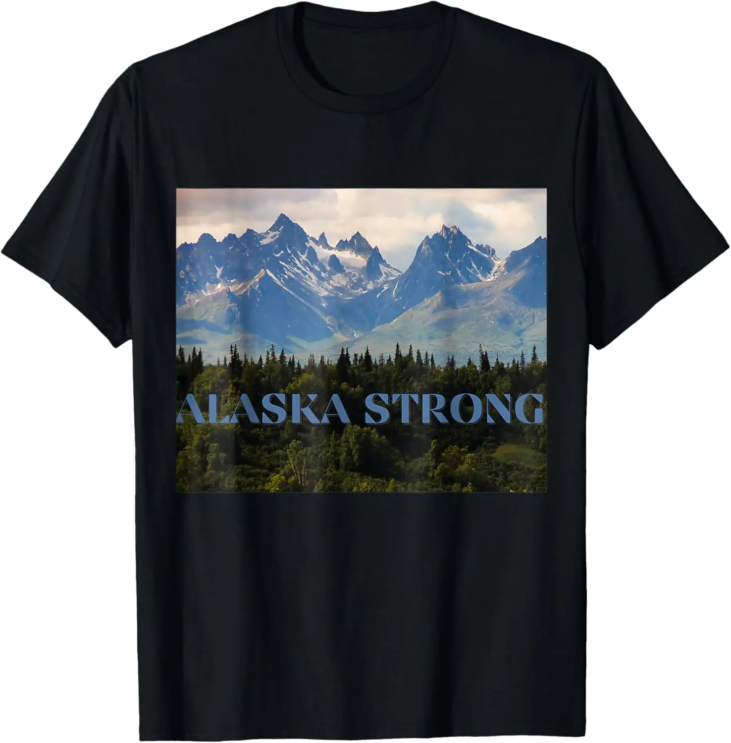 Koszulki z trzęsieniem ziemi na Alasko: koszulka Alaska Strong
