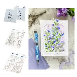 Humbled & Grateful Outline Cutting Dies Stamps and Layering Stencils DIY Scrapbooking Photo Album Decorative Embossing Crafts