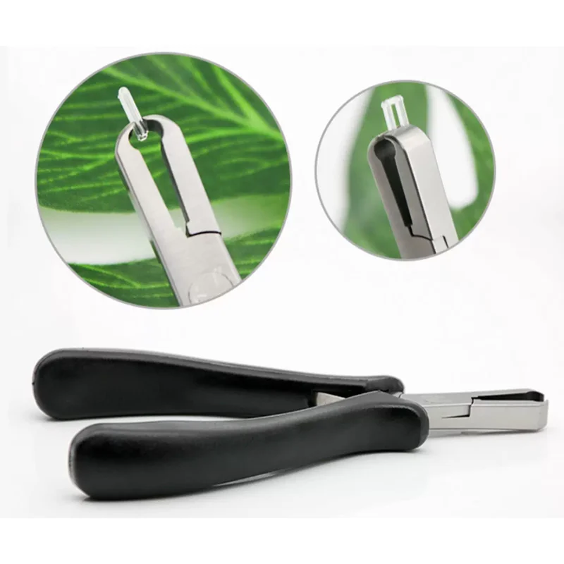Rimless Eyeglass Rubber Plug Cutting Pliers Glasses Edge Trimming Cutter for Eyewear Repair Adjust Disassembly