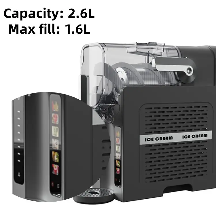 hit productPortable Size 2.4L Multi-Purpose Ice Shaver Frozen Drink Fruit Ice Cream Maker Slush Maker Machine