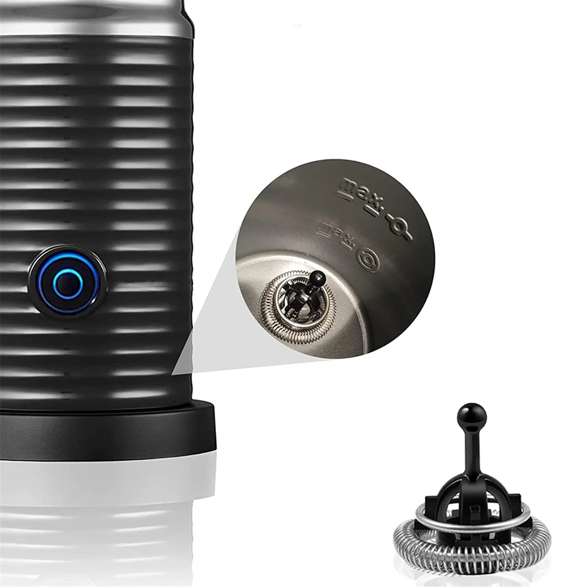 B92A Schneebesen für Nespresso Aeroccino 3/4/Plus Milchaufschäumer Ersatz 3er-Pack