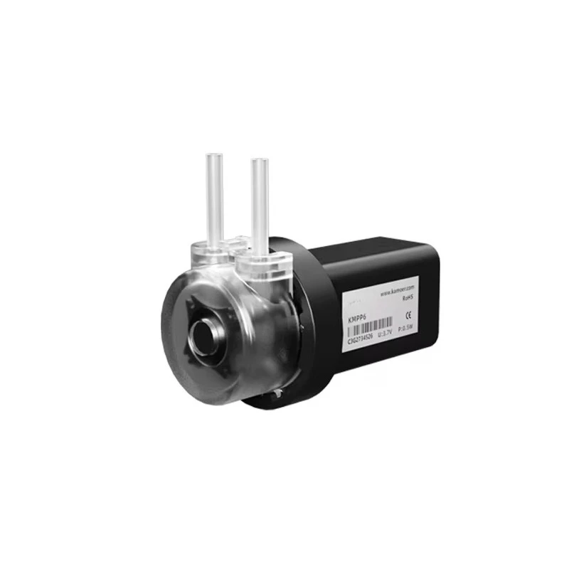 

Kamoer KMPP6 3.7V DC Motor 4-12ml/min Low Flow Rate Micro Peristaltic Pump