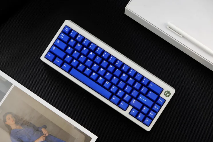 

Semi-transparent black gold/blue/dark green/purple/black mechanical keyboard keycap 120 keys original ABS two colors